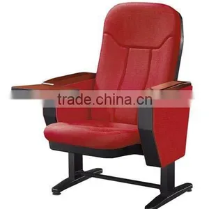 Red Fabric 2 Person 4d Theater Seats / Cinema Chair YA-302 thumbnail-1