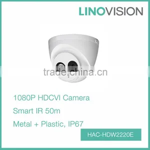 Water-proof 2.4MP 1080P DWDR Dome HDCVI Camera With 50m Smart IR thumbnail-1