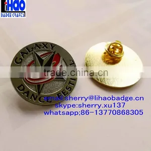 Custom Design Cheap 2D 3D Metal Lapel Pin Badge,gold Color Metal Lapel Pins thumbnail-2