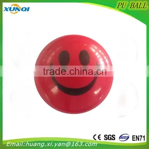 Smiling Face Ball High Quality Children Toy Balls Soft Anti Stress Ball,PU Foam Ball thumbnail-3
