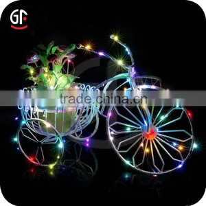 China Party Favor Latest Types CR2032 Battery Operated Copper Wire LED String Lights thumbnail-2