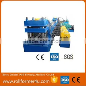 W Shape Highway Guardrail Cold Roll Forming Machine From JBL With High Performance Color Steel Metal thumbnail-2
