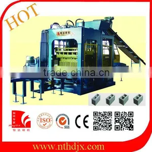 QT10-15 Hydraulic Automatic Concrete Paver Brick Making Machine thumbnail-1