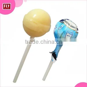 12g Ball Shape Milk Lollipop Sweets With Loo% Milka thumbnail-1