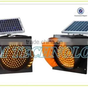 FCC Flashing Solar Traffic Single Lights thumbnail-3