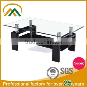 No Folded and Modern Appearance Glass Coffee Table JY-02 thumbnail-1