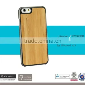 For IPhone 6 6S Real Wood Bamboo Imported Logs Custom Mobile Phone Case for Wooden IPhone Case thumbnail-3