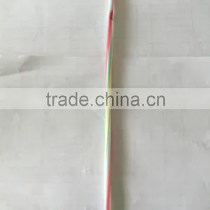Yiwu Straw Factory OEM Cross or Striped Color Plastic Drinking Straw thumbnail-2