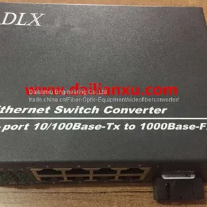 8channels 10/100M Fast Ethernet Fiber Optical Switch Fast Ethernet Fiber Optical Switch thumbnail-3