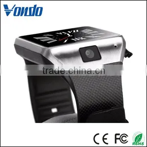 Bluetooth 4.0 Watch Phone Smart Watch Wrist With Camera Touch Screen Smart Watch For HTC Samsung Galaxy S4/S5/S6 thumbnail-5