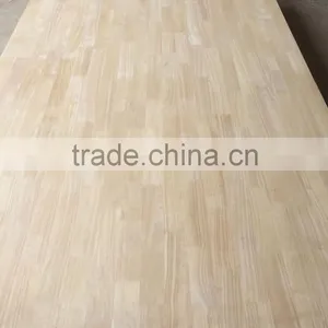 Rubber Wood Finger Joint Panel for Stairs Treads/rubber Squares for Window Scantlings thumbnail-3