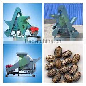 High Quality Castor Shelling Machine /Factory Price Castor Seed Deshelling Machine thumbnail-1
