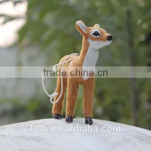 Taxidermy Deer Unstuffed Animals Real Looking Deer Hanging Toy thumbnail-6