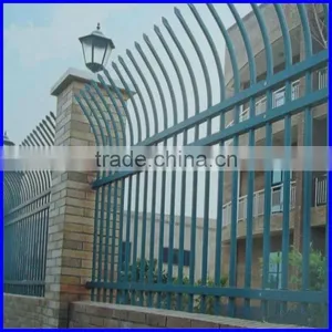 PVC Coated Casting Wrough Iron Steel Fence for Home/garden/villas/school thumbnail-5