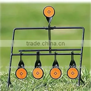 Outdoor Reset Spinner Target 5 Paddles Shooting Hunting Air Gun thumbnail-1