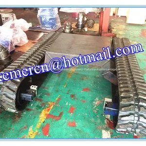 5 Ton Rubber Crawler Undercarriage (rubber Track Chassis) thumbnail-5