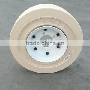 China Solid Forklift Tyres Prices Trailer Tires For Sale Truck Tire 4.00x8 thumbnail-5