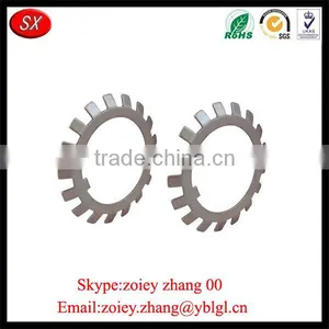 Guangdong Province Custom Precisioon Galvanized Carbon Steel Lock Washer thumbnail-6