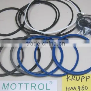 KRUPP HM960 HYDRAULIC BREAKER SEAL KIT, KRUPP HM960 HAMMER PARTS thumbnail-1