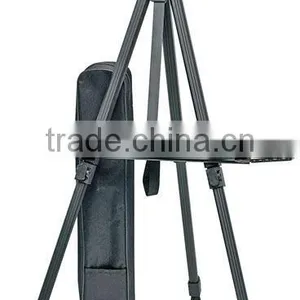 Black Hand-operated Aluminum Easel thumbnail-1