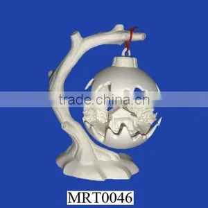 Ceramic Lantern Bisque thumbnail-1
