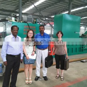 Carton Baler/ Automatic Carton Baling Press Machine/ Horizontal Carton Baler thumbnail-6