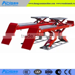 4.0T Scissor Alignment Lift With Automatically Pneumatic Lock thumbnail-1