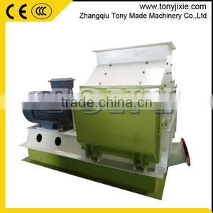 Tony Made Dual Shaft High-efficiency Roughage Wood Shavings Hammer Mill for Sale thumbnail-2