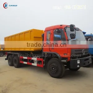 300hp 6*4 DONGFENG Compartment Removable Refuse Truck 16 m3 thumbnail-1