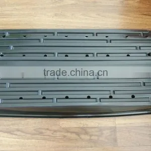 1020 Trays Black Plastic Large Hydroponic Fodder Tray for Wheat Grass With Holes thumbnail-3