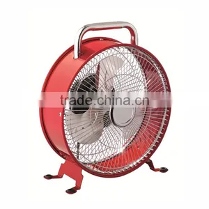 12'' Retro Table Fan.35W.Metal Finish.Decorative Mini Desk Fan thumbnail-2
