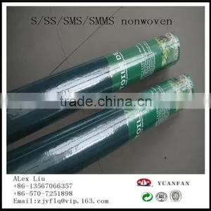 An-ti UV 50gsm 1m*50m/roll Black Non Woven Fabric Used for Agricultural Gardening Fabricl Weed Mat thumbnail-4