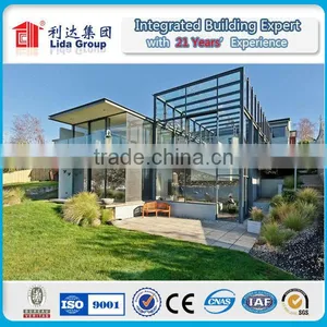 Customized Design Fast Construction Light Steel Structure Luxury Prefab House Building thumbnail-1