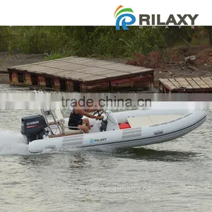 Rilaxy 4.8m 16ft RIB 480D Inflatable Boat, Rigid Inflatable Boat, Cheap Inflatable Boat for Sale thumbnail-1