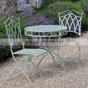 POWERLON Top 1 Outdoor Furniture Metal Foldable Table Set thumbnail-1