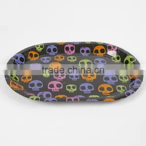 Hot Promotion Gift Plastic Halloween New Design Printed Dishes And Plates thumbnail-1