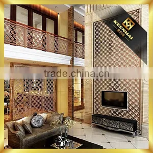Interior Decor Laser Cut Metal Screen Home Room Partition Panels thumbnail-5