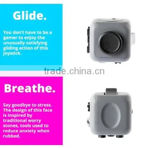Cheaper Decompression Cube Smooth Button Desk Toy Kids $ Adult for Killing Time Relieves Stress Fidget Cube thumbnail-2