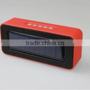 Manufacturers Supply New Arrive Outdoor Solar Panels Charge Speaker Solar Wireless Bluetooth Card Speaker thumbnail-2