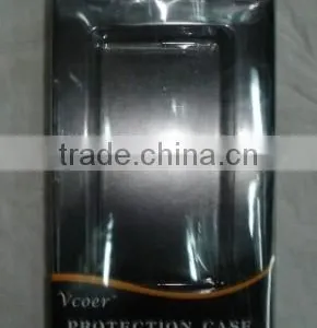Customized Black Paper Cell Phone Packaging Box Wholesale, Pvc Packaging Box thumbnail-1