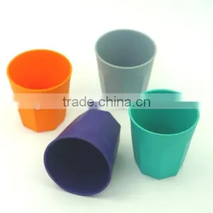 Eco Friendly and Biodegradable Bamboo Fiber Colour Drinking Cup thumbnail-2