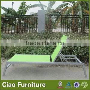 Outdoor Patio Aluminum Beach Lounge Chair thumbnail-1