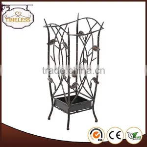 Hot Sale Wrought Iron Black Umbrella Stand thumbnail-1