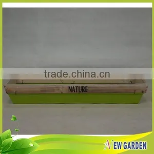 China Wholesale Durable Garden Lightweight Retangle Wooden Pot thumbnail-4
