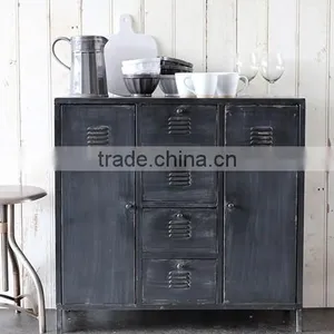 Antique Corner Side Cupboard Storage thumbnail-1