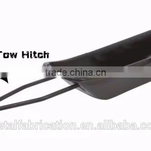 Snowmobile Pull Behind Sled Made of Plastic thumbnail-1