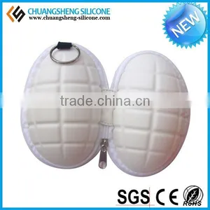 LOVELY HOT SELLING BOOM SHAPE SILICONE COIN BAG/PURSE/WALLET,AND THE SHAPE CAN BE REDESIGN thumbnail-2