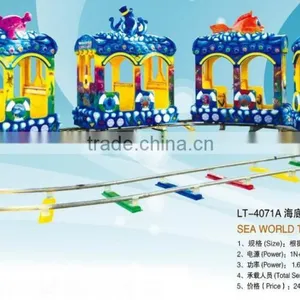 Hot Sale Electric Ride on Train Orbit Train thumbnail-1