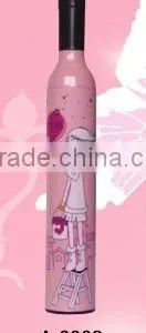 Fashion Girl Wine Bottle Umbrella thumbnail-1