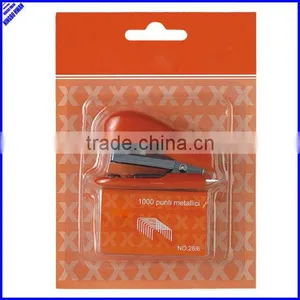 Easy Taking Cheap Mini Plastic Stapler Set thumbnail-1